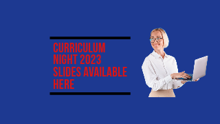  Curriculum Night Link